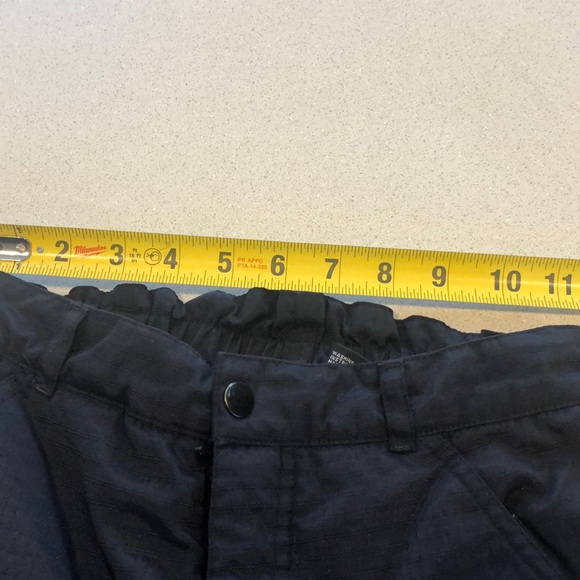 EMERGENCY EXIT BLACK SKI SNOWBOARD PANTS SIZE 10 TO 12 UNISEX - Picture 10 of 11